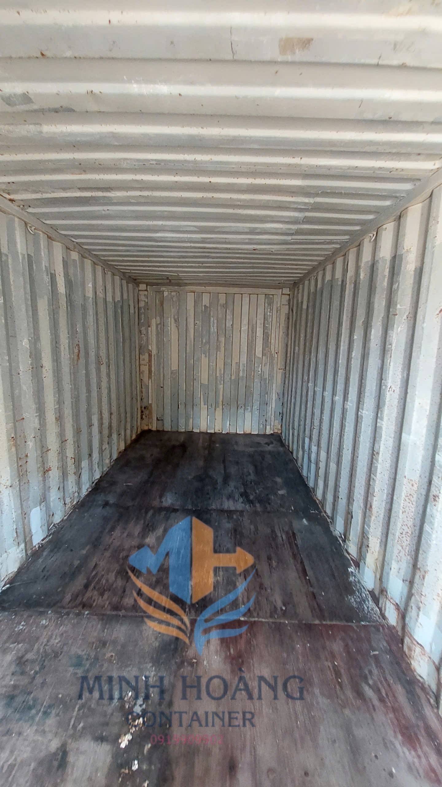 Container Kho 20 Feet Màu Đỏ Cao 2m6 Mẫu 2